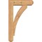 Ekena Millwork Thorton Craftsman Smooth Bracket w/ Offset Brace, Western Red Cedar, 5 1/2"W x 18"D x 30"H BKT0604X18X30THR04SWR - alternate 2